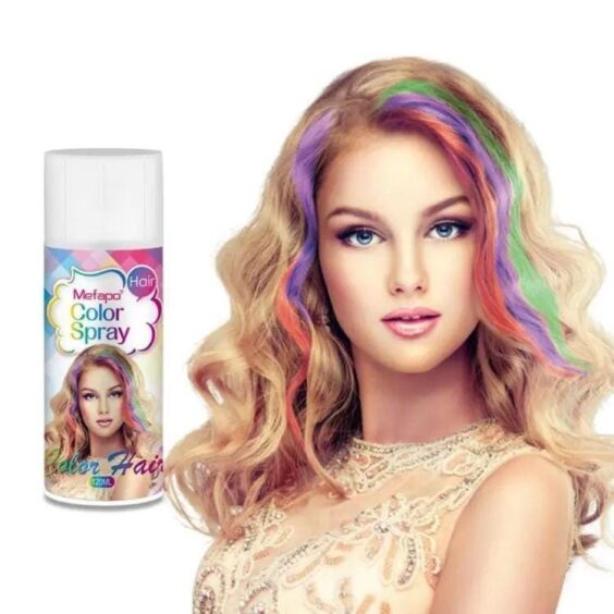 Hair Color Spray, Yellow Gold